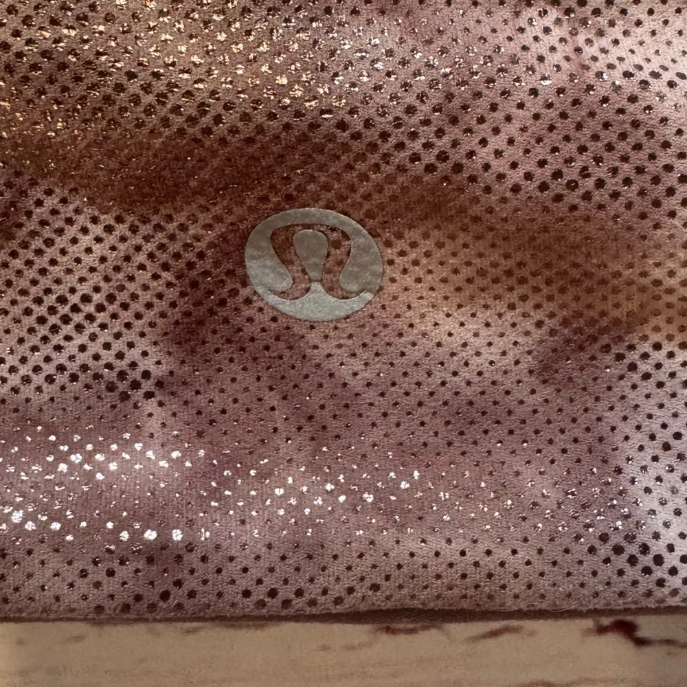 Lululemon Align Bra Shine A/B Cup in  Diamond Dye Diffuse Dot Foil Sz 12